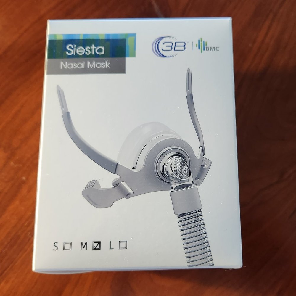 NIB 3B Medical Siesta Nasal Mask Size MED Model M5B